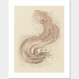 Optical tentacles Posters and Art